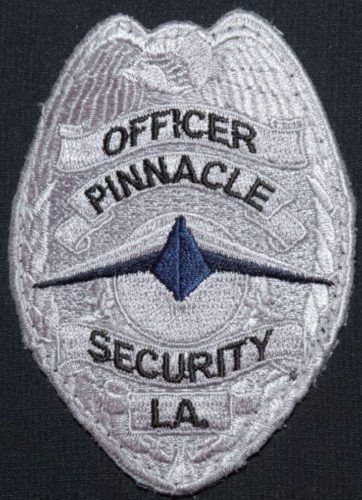 Pinnacle Security Officer badge