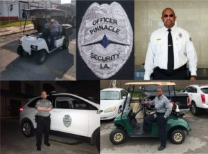 We're Hiring! Collage of Pinnacle Security Officers